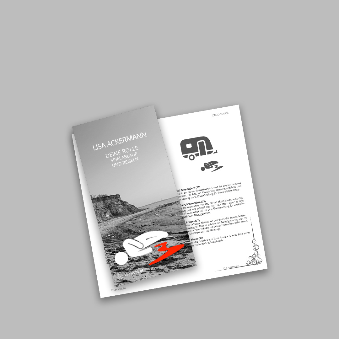 Krimidinner die Spielhefte