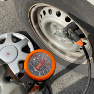 Reifendruck Am Wohnwagen